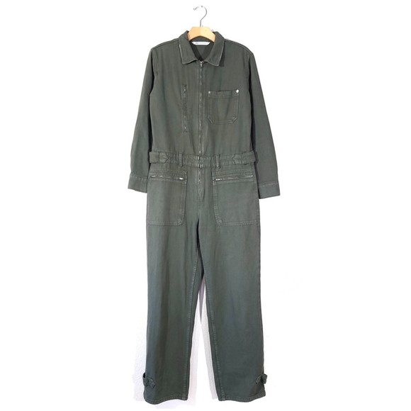 Zara Pants & Jumpsuits Zara Long Sleeve Workwear Coverall Jumpsuit
